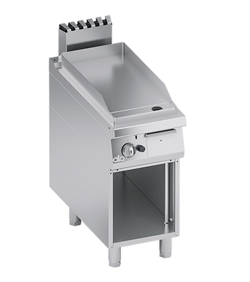 Plita fry top neted, cu baza deschisa, 6 kW