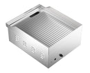 Plita fry top striata, 2 kW alimentare 230 V Ideala atat pentru uz casnic