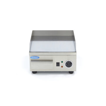 Plita fry top, electric, neted, 36cm, plita cromata, 230V, 2KW Daca doresti sa prepari cele
