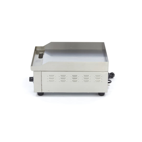 Plita fry top, electric, neted, 36cm, plita cromata, 230V, 2KW Daca doresti sa prepari cele