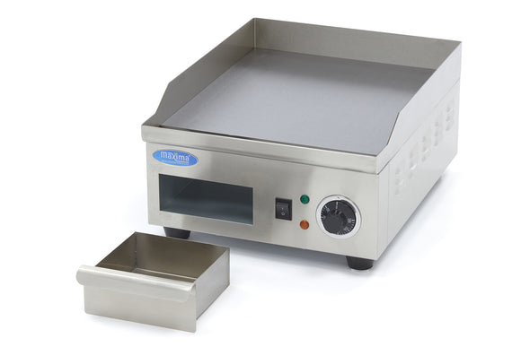 Plita fry top, electric, neted, 36cm, plita otel, 230V, 2KW Daca doresti sa prepari cele