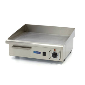 Plita fry top, electric, neted, 55cm, plita otel, 230V, 3KW