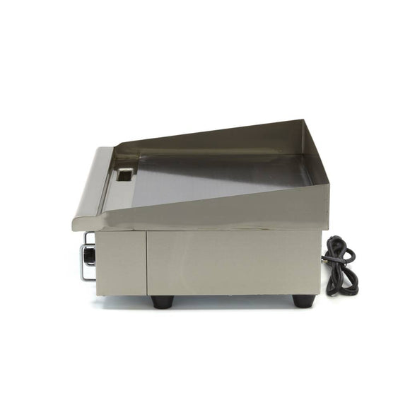 Plita fry top, electric, neted, 55cm, plita otel, 230V, 3KW