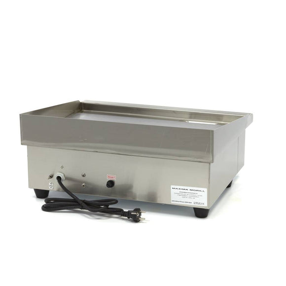 Plita fry top, electric, neted, 55cm, plita otel, 230V, 3KW