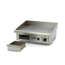 Plita fry top, electric, neted, 55cm, plita otel, 230V, 3KW