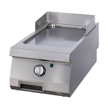 Plita fry top electric, neted, 70cm, plita cromata, 380V, 4,5kW