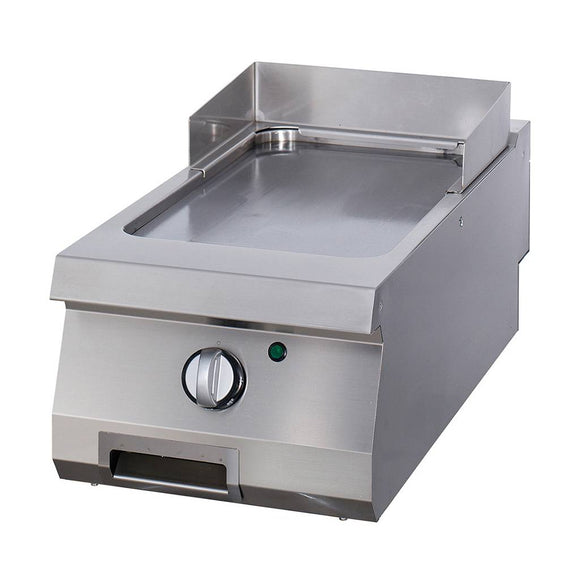 Plita fry top electric, neted, 70cm, plita otel, 380V, 4,5kW