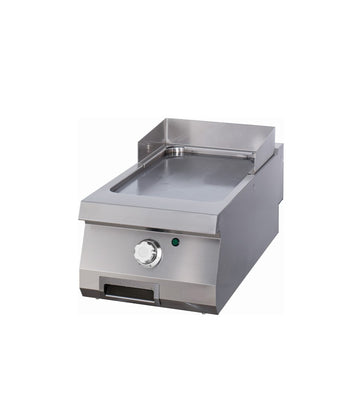 Plita fry top electric, neted, 90cm, plita otel, 380V, 6kW