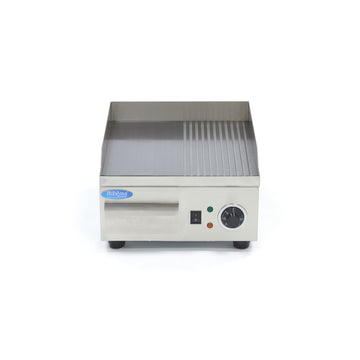 Plita fry top, electric, netedstriat, 36cm, plita otel, 230V, 2KW Daca doresti sa prepari cele