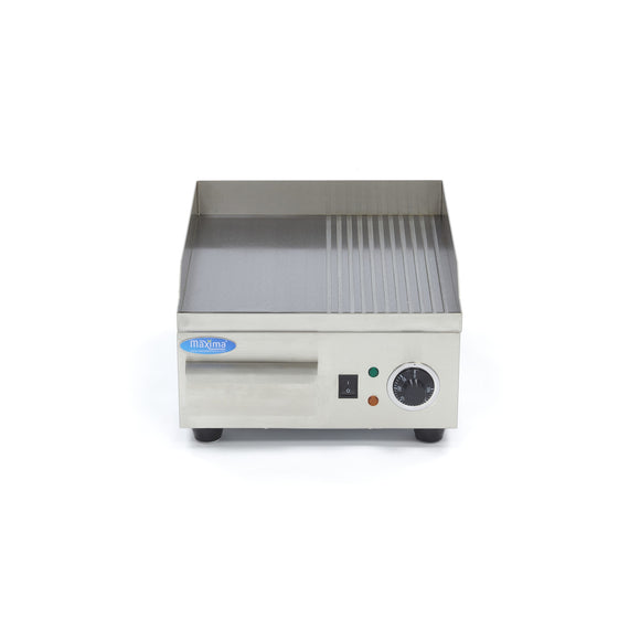 Plita fry top, electric, netedstriat, 36cm, plita otel, 230V, 2KW Daca doresti sa prepari cele