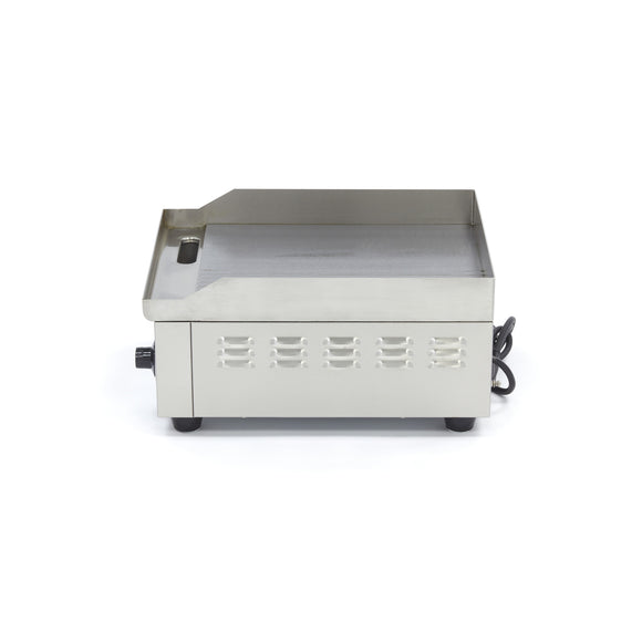 Plita fry top, electric, netedstriat, 36cm, plita otel, 230V, 2KW Daca doresti sa prepari cele