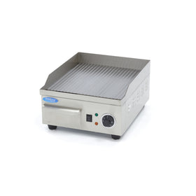 Plita fry top, electric, striat, 36cm, plita otel, 230V, 2KW Daca doresti sa prepari cele