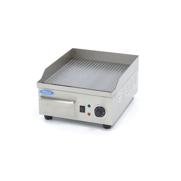 Plita fry top, electric, striat, 36cm, plita otel, 230V, 2KW Daca doresti sa prepari cele