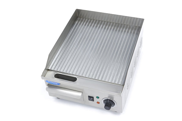 Plita fry top, electric, striat, 36cm, plita otel, 230V, 2KW Daca doresti sa prepari cele