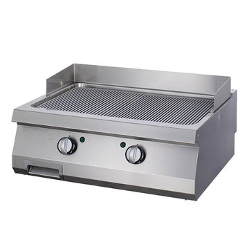 Plita fry top electric, striata, 70cm, plita otel, 380V, 9kW Utilizarea unei plite fry top