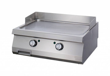 Plita fry top gaz, neted, 70cm, plita otel, 14kW Daca pregatesti in mod regulat