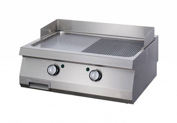 Plita fry top gaz, netedstirat, 70cm, plita cromata, 14kW Utilizarea unei placi de gatit