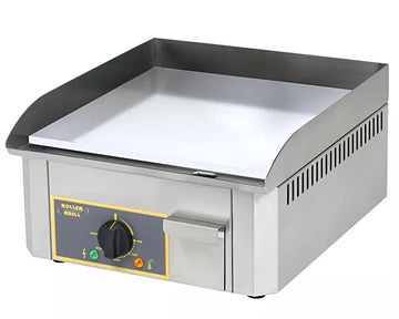 Plita fry top electrica cu suprafata din otel cromat - 3kw, 400x400mm, o zona de gatit Plita fry top electrica cu