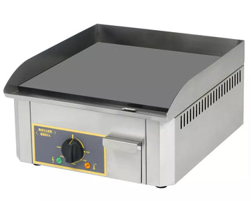Plita fry top electrica cu suprafata din otel decarbonizat - 3kW, 400x400mm, o zona de preparare