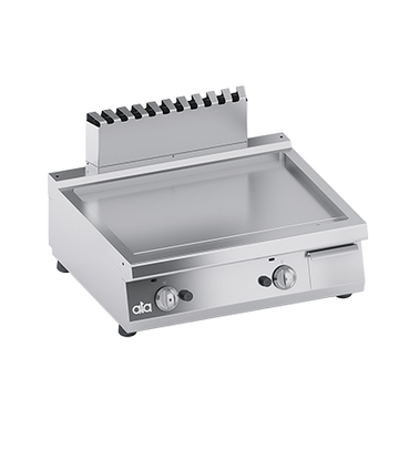 Plita fry-top pe gaz, neted, zona de coacere din inox - PERFORMANCE LINE, 13.80 kW