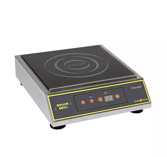 Plita cu inductie pentru ciocolata - 2,5 kW cu suprafata vitroceramica 280x280mm