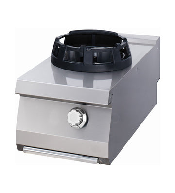 Plita wok pe gaz Ø28,5cm, 90cm, 14kW