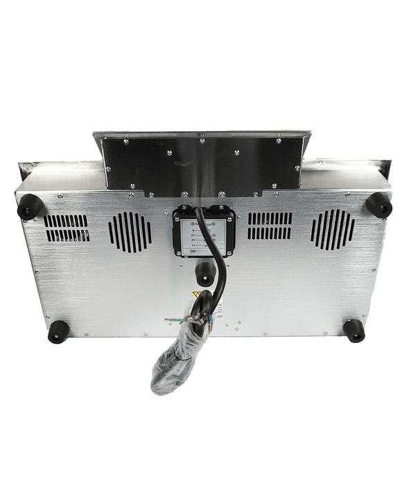 Plita inductie incorporabila cu 2 zone de gatit, carcasa inox, 2x3.5 kW, 400V