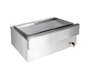 Plita fry-top electrica, suprafata neteda + striata cromata, 230V, 2x3 kW-3