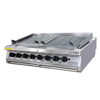 Premium Chargrill - 8 Zones - Triple Unit - 90cm Deep - Gas Vrei sa adaugi acea savoare