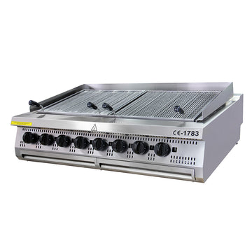 Premium Chargrill - 8 Zones - Triple Unit - 90cm Deep - Gas Vrei sa adaugi acea savoare