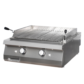 Premium Lava Stone Grill - Double Unit - 90cm Deep - Gas Pentru a da carnii pestelui