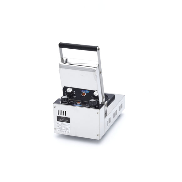 Presa burger OZN, Ø10cm, max. 300C, 1,5 kW Cu acest aparat pentru panini