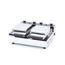 Presa dubla burger OZN, Ø10cm, max. 300C, 1,2 kW Cu acest aparat pentru panini