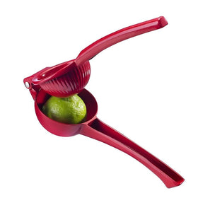 Presa lamaielime, aluminiu, rosu, 22 cm - WESTMARK Presa de lamaie si lime