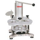 Presa manuala pentru format chiftele periosoare, capacitate cuva carne 2,5 Litri, productie 1200 - 2400 buc ora