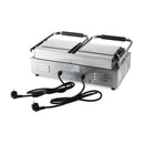 Presa panini grill dubla, 2x22 cm, plite netede, 1,8 kW Pe placile de coacere din