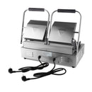 Presa panini grill dubla, 2x22 cm, plite netede, 1,8 kW Pe placile de coacere din