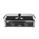 Presa panini grill dubla, 2x22 cm, plite netede, 1,8 kW Pe placile de coacere din