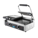 Presa panini grill dubla, 2x22 cm, plite netede, 1,8 kW Pe placile de coacere din