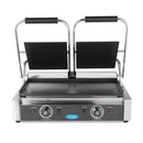 Presa panini grill dubla, 2x22 cm, plite netede, 1,8 kW Pe placile de coacere din