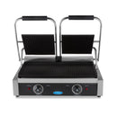 Presa panini grill dubla, 2x22 cm, plite striate, 1,8 kW