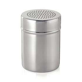 Presaratoare inox 350 ml. orificii 2 mm. Ø7xH10 cm Presaratoarea din inox de 350