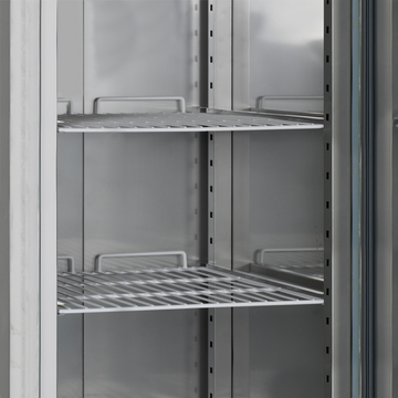 Congelator vertical inox RF1420C vedere laterala Tefcold – congelator vertical inox pentru restaurant si bucatarie profesionala