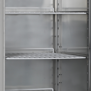 Congelator vertical inox RF505 vedere laterala Tefcold – congelator vertical inox pentru restaurant si bucatarie profesionala