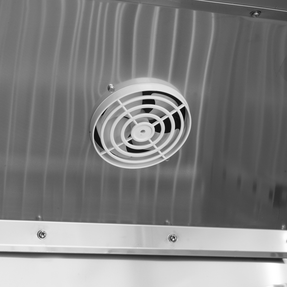 Frigider vertical snack inox RK500SNACK interior Tefcold – frigider vertical inox snack pentru restaurant si fast-food