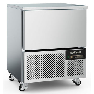 Racitor rapid Abatitor pentru 5 tavi, Temperatura -18C la 80C, putere 0.75 kW Lățime mm 800 Adâncime mm