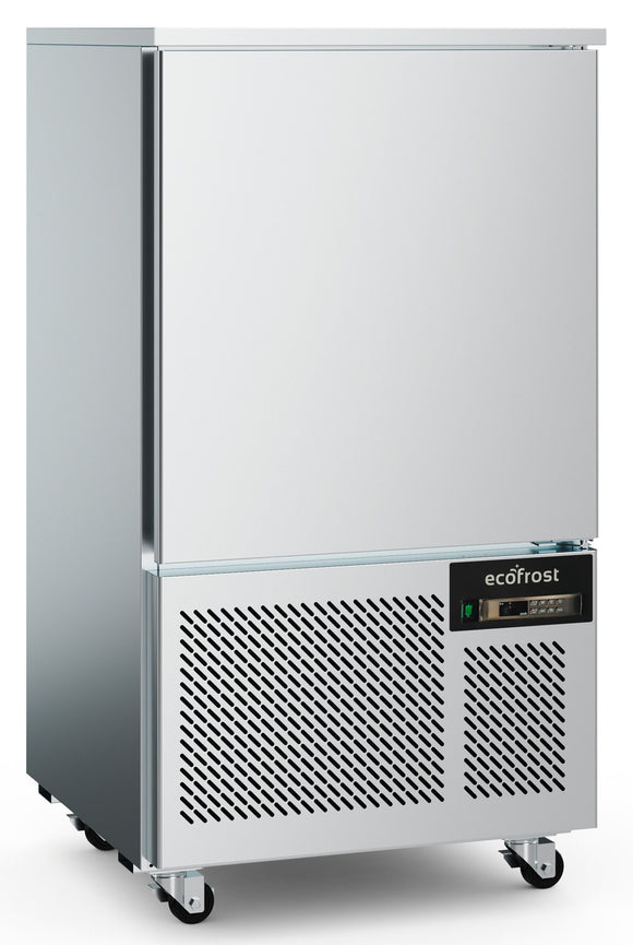 Racitor rapid Abatitor pentru 7 tavi, temperatura -18C la 80C, putere 0.98 kW Latime mm 800 Adancime mm