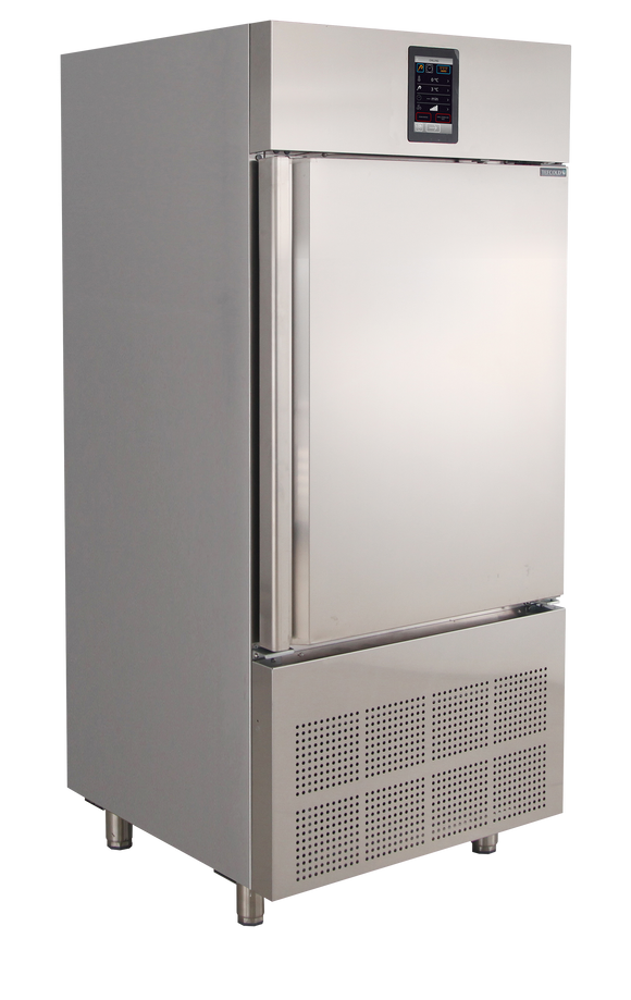 Racitor rapid Abatitor 10 tavi GN 1/1 touch screen, 0.9 kW Tefcold – racitor rapid blast chiller pentru racire si congelare rapida a alimentelor