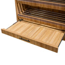 Raft pentru Mega M legume si fructe H-200 cm L-100 cm G-50 cm stejar american Raft pentru legume si fructe
