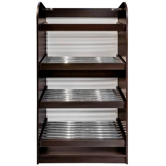 Raft pentru Mega M legume si fructe H-200 cm L-100 cm G-50 cm stejar american Raft pentru legume si fructe